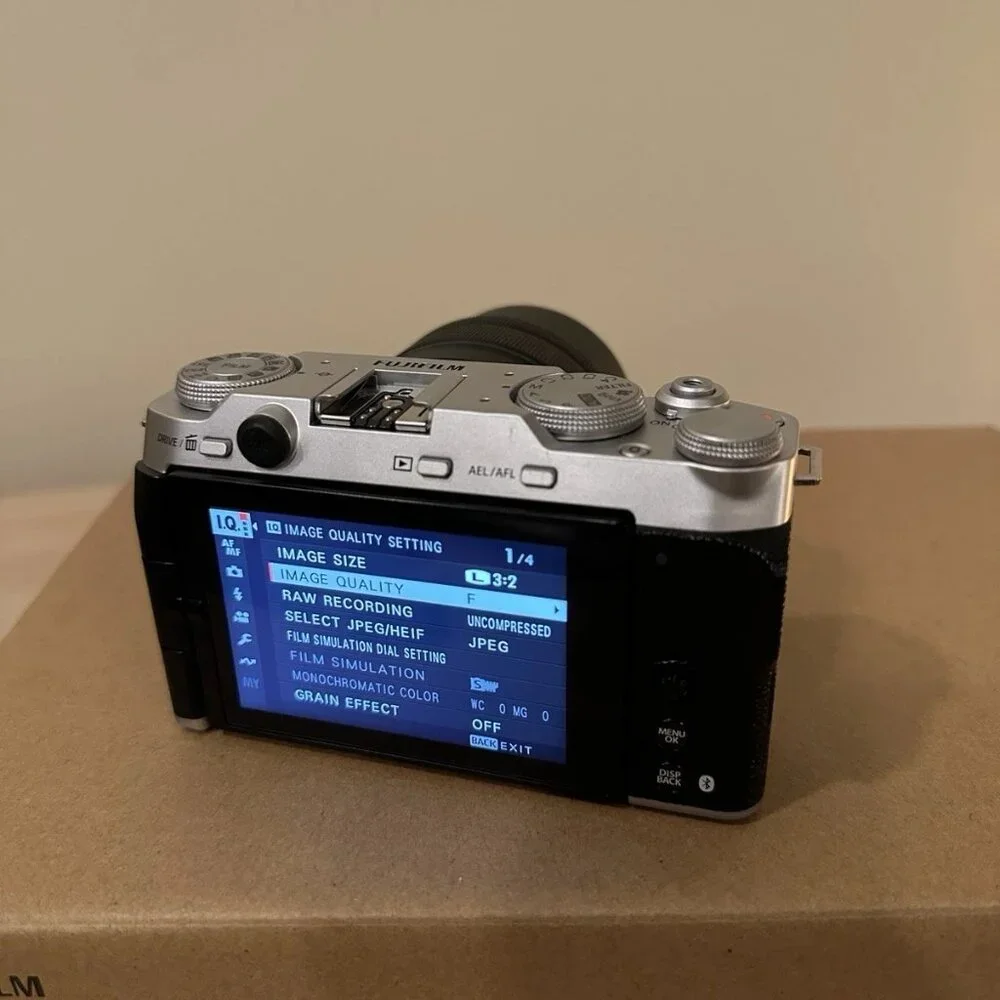 Fujifilm X-M5 Digital Camera Silver With XC 15-45 Kit Lens